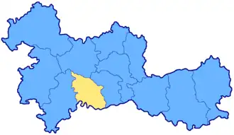 Дмитровский уезд на карте