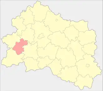 Сосковский район на карте