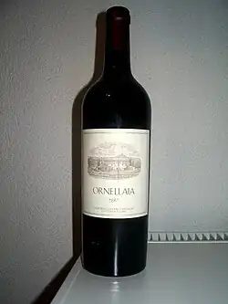 Бутылка «Ornellaia» 1997