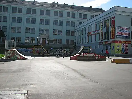 Дом № 1. Здание типографии «Труд»