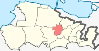 Оржицкое сельское поселение на карте