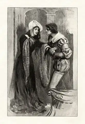 Сцена из II действия(«Увы! я так ничтожна, что тебеВ награду ничего дать не могу я»)