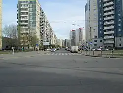 Вид от проспекта Энтузиастов