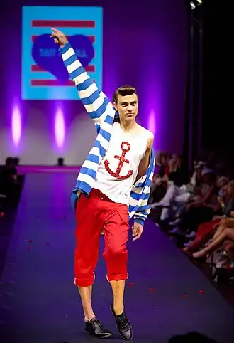 Fam Irvoll, неделя моды 2009 в Осло.
