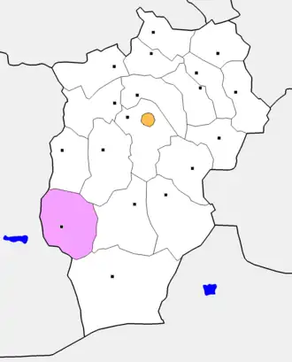 Баруунбаян-Улаан на карте