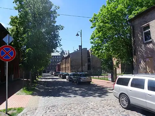 Вид в сторону ул.&nbsp;Матиса