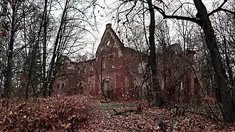 Руины усадьбы