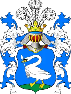 Польский дворянский герб Лабэндзегрот