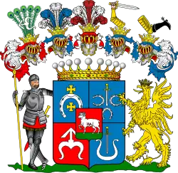 Графский герб Игнатия Кросновского (1791)