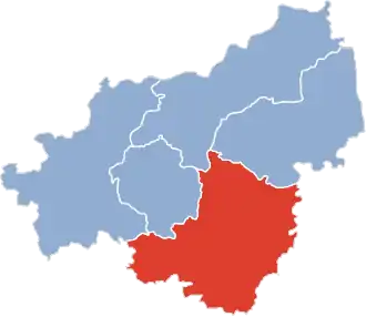 Гдув на карте