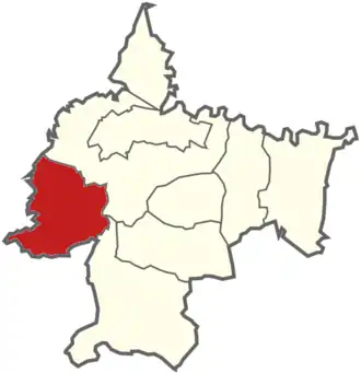 Бжеще на карте