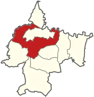 Гмина Освенцим на карте