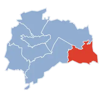 Липск на карте