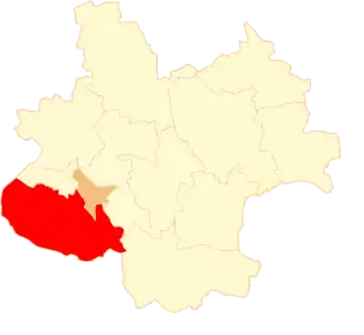 Косьцелец на карте