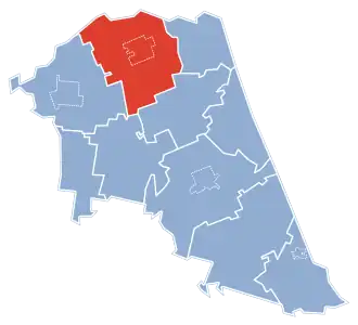 Домброва-Бялостоцка на карте