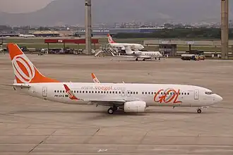 Boeing 737-8EH авиакомпании Gol Transportes Aéreos