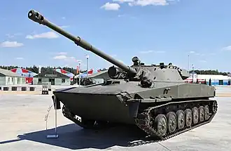 ПТ-85 в экспозиции парка «Патриот»