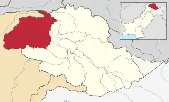 Гхизер на карте