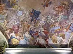 Бальный зал. Роспись плафона А. Герардини