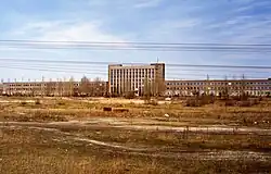 Законсервированный военный учебный центр в Палдиски в 1994 году