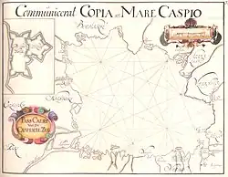 План Каспийского моря