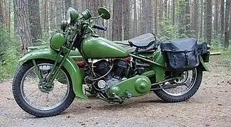 Отреставрированный мотоцикл Pandera, 2009 год