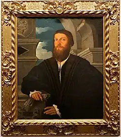 Портрет доктора Койньяти. 1534. Холст, масло. Уффици, Флоренция