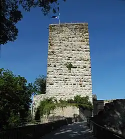 Бергфрид замка