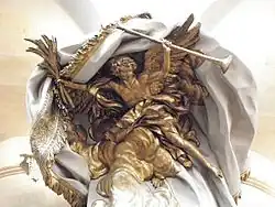 Кафедра (фрагмент), церковь Святого Роха (Париж)