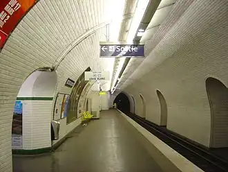 Платформа в сторону Луи Блан