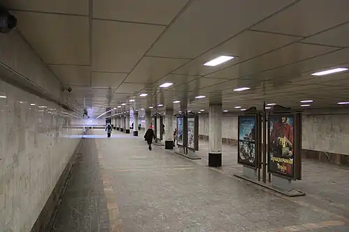 Подземный переход под Кутузовским проспектом7 января 2023 года