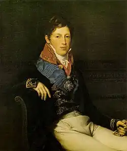 Портрет работы Хосе Мадрасо, 1810 г.