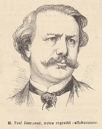 Портрет из некролога в журнале «Le Monde illustré»