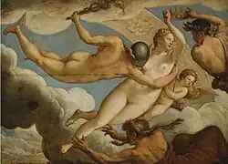 Вознесение Добродетели. Между 1580 и 1596. Холст, масло. Частное собрание