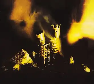 Обложка альбома Pearl Jam «Riot Act» (2002)