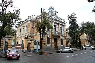 Особняк Либермана — здание, в котором размещался Совет народных комиссаров Украинской ССР с 1934 по 1938 год. Киев, Украина