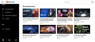 Скриншот программы PeerTube