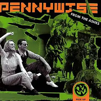 Обложка альбома группы Pennywise «From the Ashes» (2003)