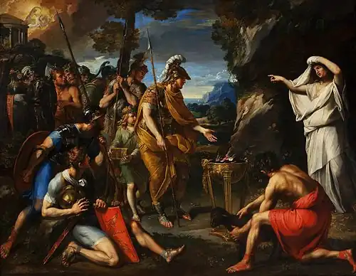 Эней у Кумской Сивиллы. Национальный музей (Варшава)