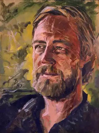 Портрет В. Перцова. Художник Давид Бродский, 1987