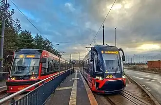 Pesa Swing и Moderus Gamma LF 06 AC