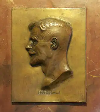 Рельеф на здании банка «Meyer & Co»[нем.], Томаскирххоф, д. 20 в Лейпциге