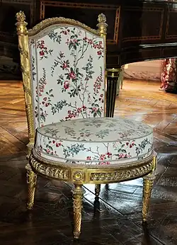 Кресло. 1780—1781. Малый Трианон, Версаль