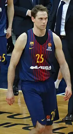 Копонен в составе «Барселоны» в 2018 году