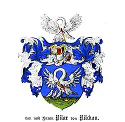 Герб баронов Пилар фон Пильхау