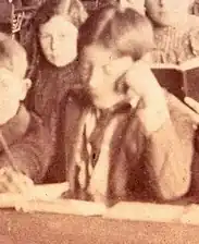 В средней школе, начало 1900-х годов