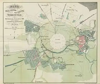 План крепости