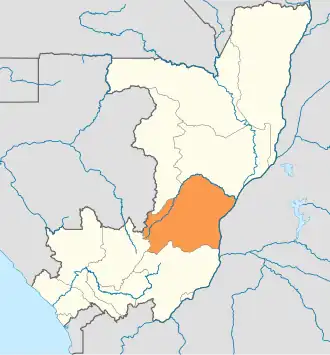 Департаменты Республики Конго