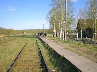 Станция Заводская в мае 2008 года