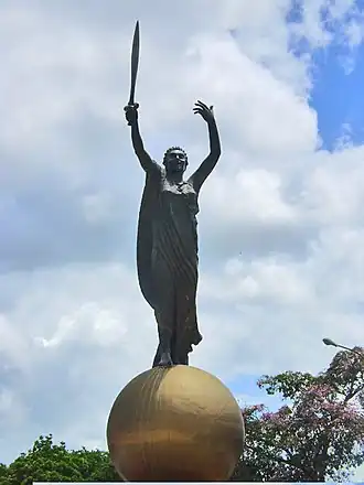 Памятник Хуане Рамирес в Матурине